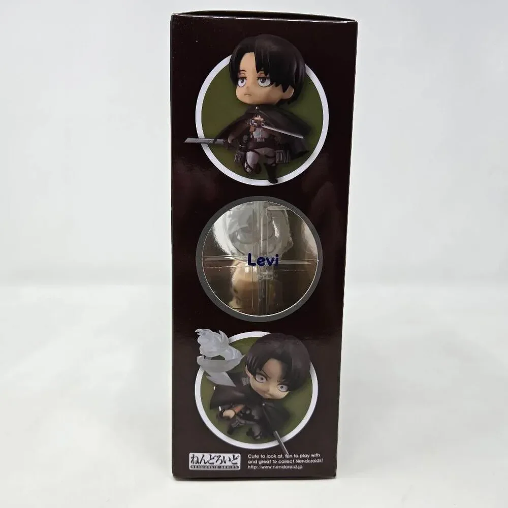 ATTACK ON TITAN LEVI ACKERMAN NENDOROID 390 PVC FIGURE GOOD SMILE COMPANY NEW - Picture 5 of 6